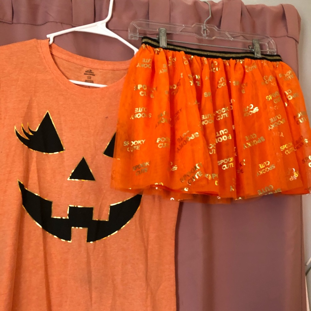skirt and shirt